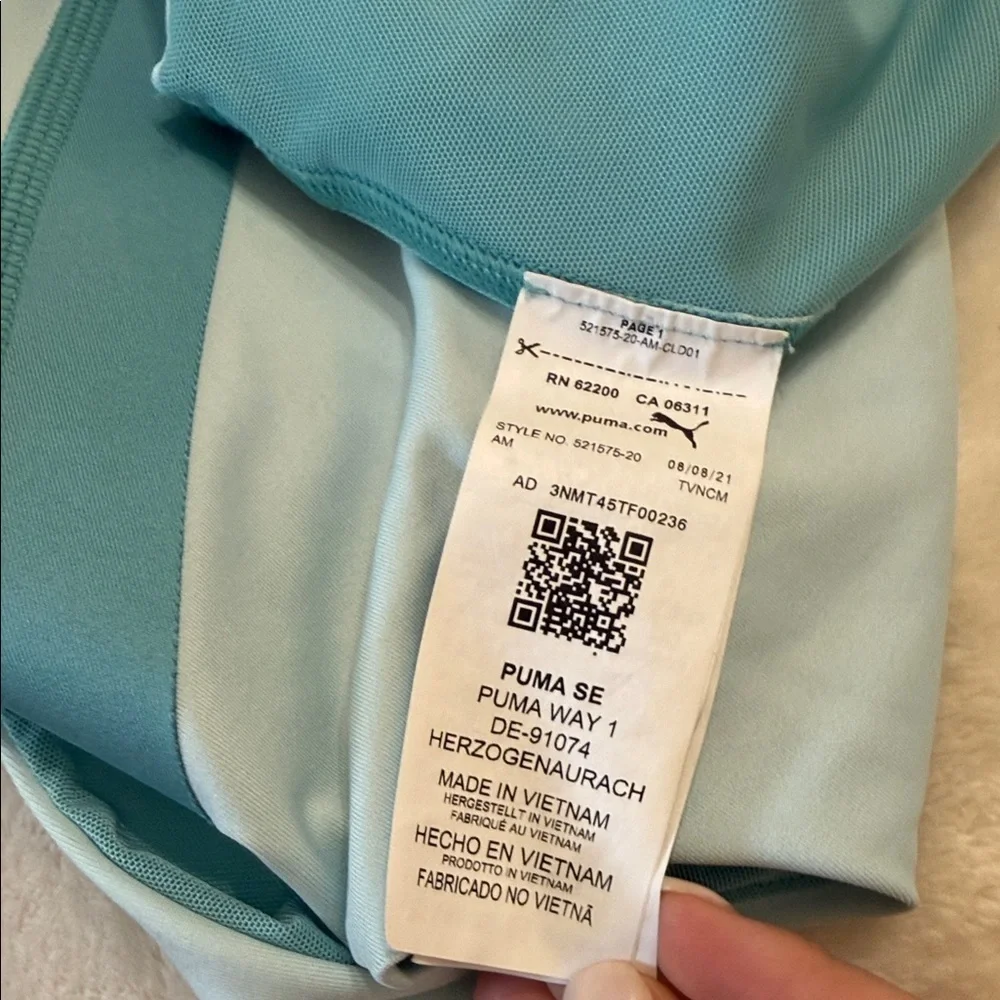 Puma Light Blue Active / SportsTank Top - Picture 6 of 6
